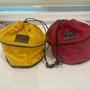 TOM BIHN Yellow and Red Travel Tray